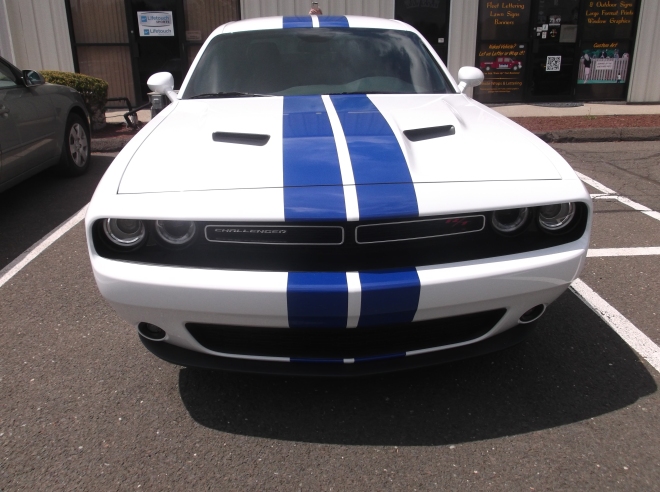 Charger Racing Stripes by Unlimited Signs